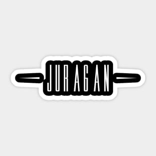 Juragan - White Sticker